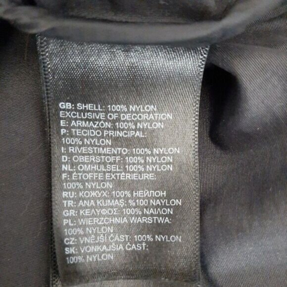 THE NORTH FACE Windwall Coat / Long Jacket Black Sz S - Picture 12 of 12